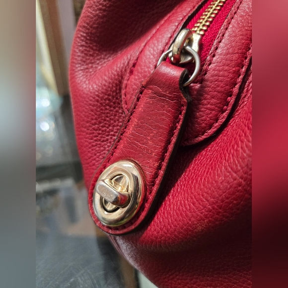 Coach EDIE Pebbled Leather Hobo/Shoulder bag - Picture 2 of 16